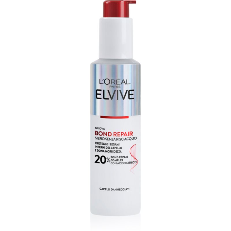 L’Oréal Paris Elvive Bond Repair Trattamento Senza Risciacquo Per Capelli Rovinati 150 Ml