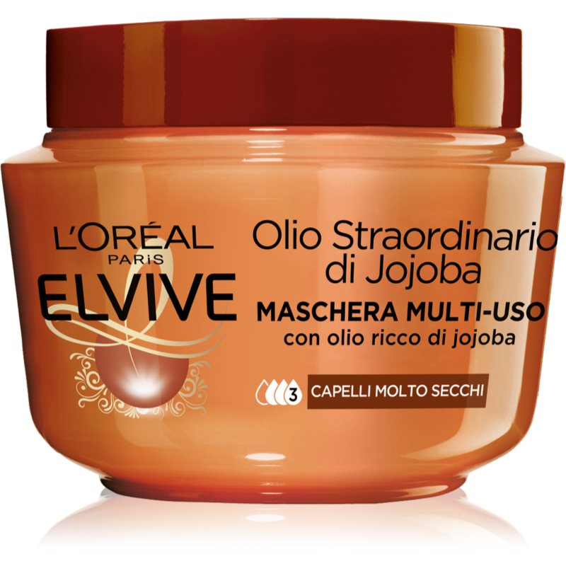 L’Oréal Paris Elvive Olio Straordinario Maschera Per Capelli Secchi 300 Ml