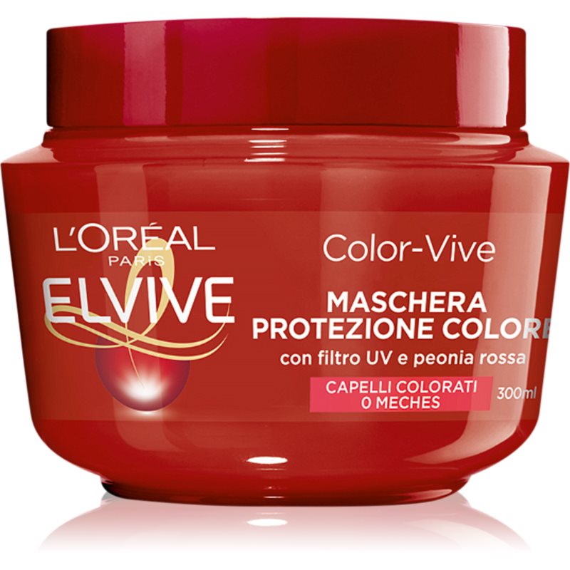 L’Oréal Paris Elvive Color-Vive Maschera Per Capelli Tinti 300 Ml