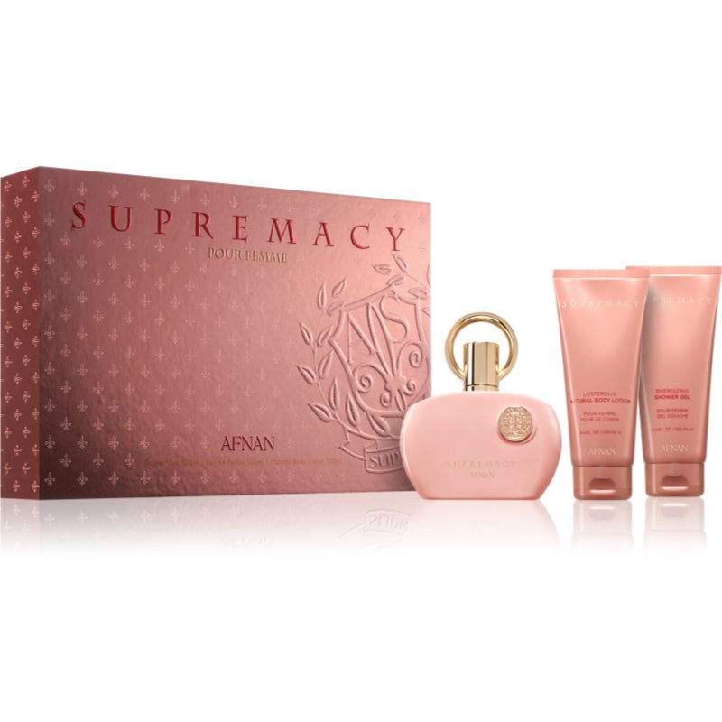 Afnan Supremacy Pour Femme Pink Confezione Regalo Da Donna