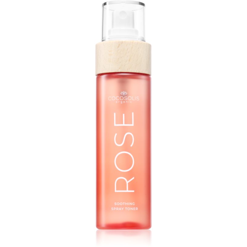 Cocosolis Rose Soothing Spray Toner Lozione Tonica Lenitiva Per Pelli Sensibili 110 Ml
