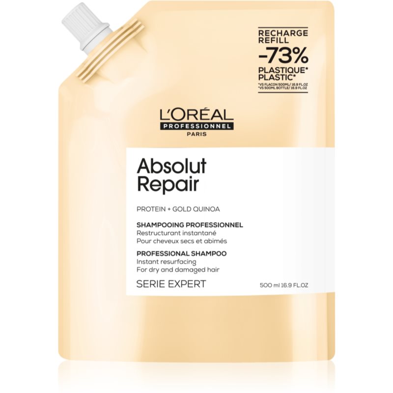 L’Oréal Professionnel Serie Expert Absolut Repair Shampoo Di Rigenerazione Profonda Per Capelli Rovinati E Secchi 500 Ml