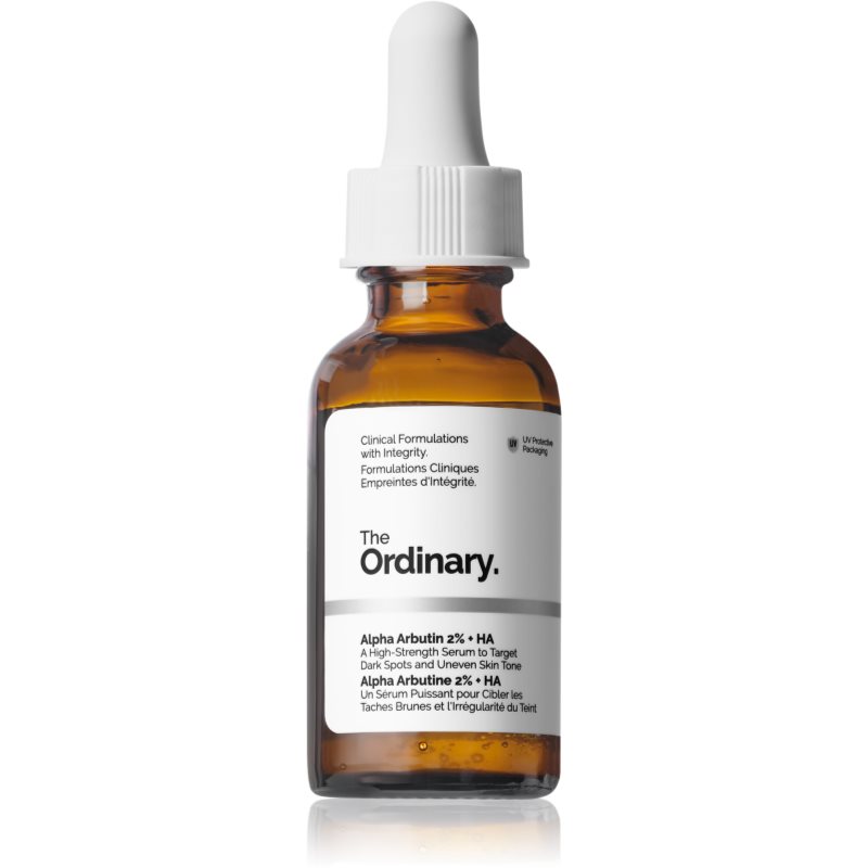 The Ordinary Alpha Arbutin 2% + Ha Siero Illuminante Viso Con Acido Ialuronico 30 Ml