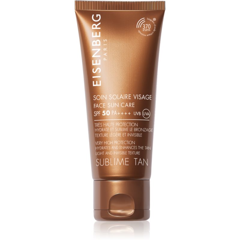 Eisenberg Soin Solaire Visage Spf 50 Crema Abbronzante Viso Spf 50 50 Ml