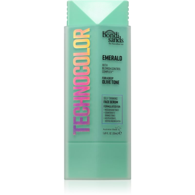 Bondi Sands Technocolor Emerald Siero Autoabbronzante Viso 50 Ml