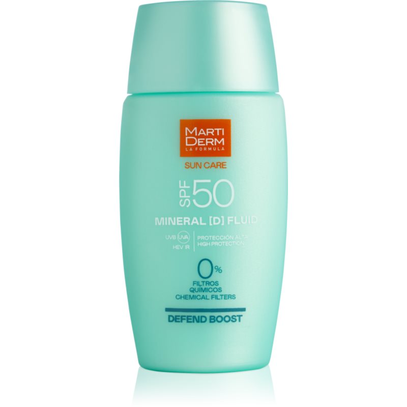 Martiderm Sun Care Mineral D Fluid Fluido Abbronzante Ai Minerali Per Il Viso Spf 50 50 Ml