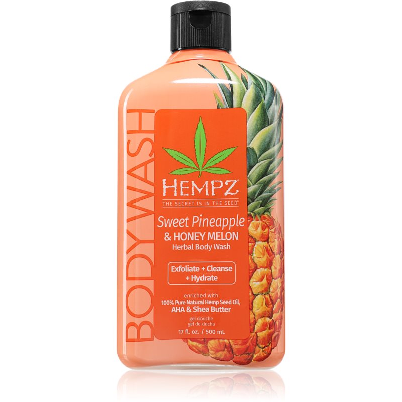 Hempz Sweet Pineapple Honey Melon Gel Doccia Per Il Corpo 500 Ml