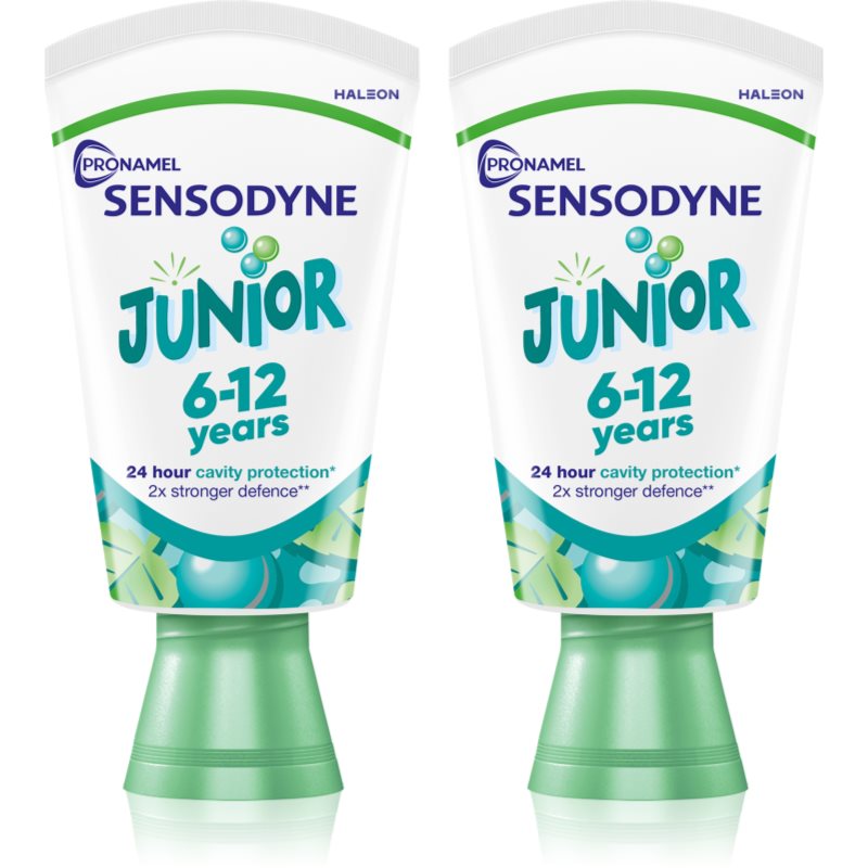 Sensodyne Pronamel Junior Dentifricio Per Bambini 6-12 Years 2X50 Ml