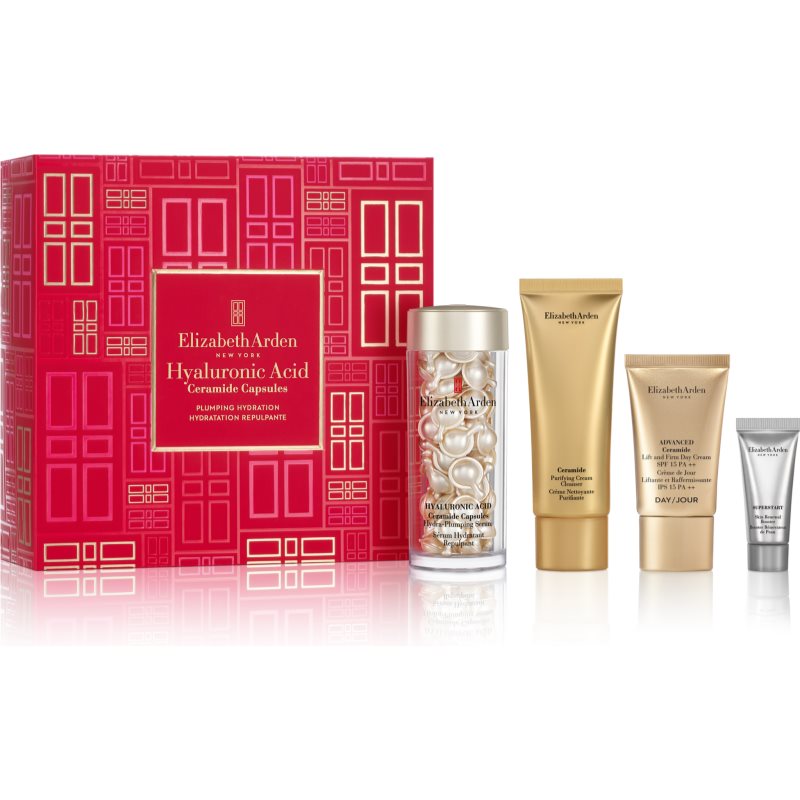 Elizabeth Arden Hyaluronic Acid Ceramide Capsules Hydra-Plumping Serum Confezione Regalo Da Donna