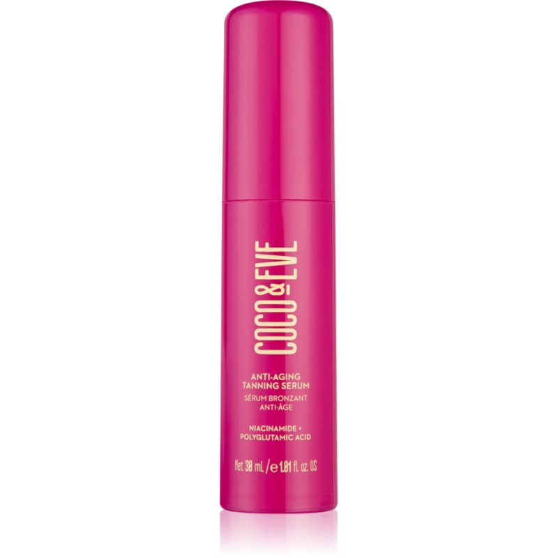 Coco & Eve Sunny Honey Anti-Aging Tanning Serum Siero Autoabbronzante Viso 30 Ml