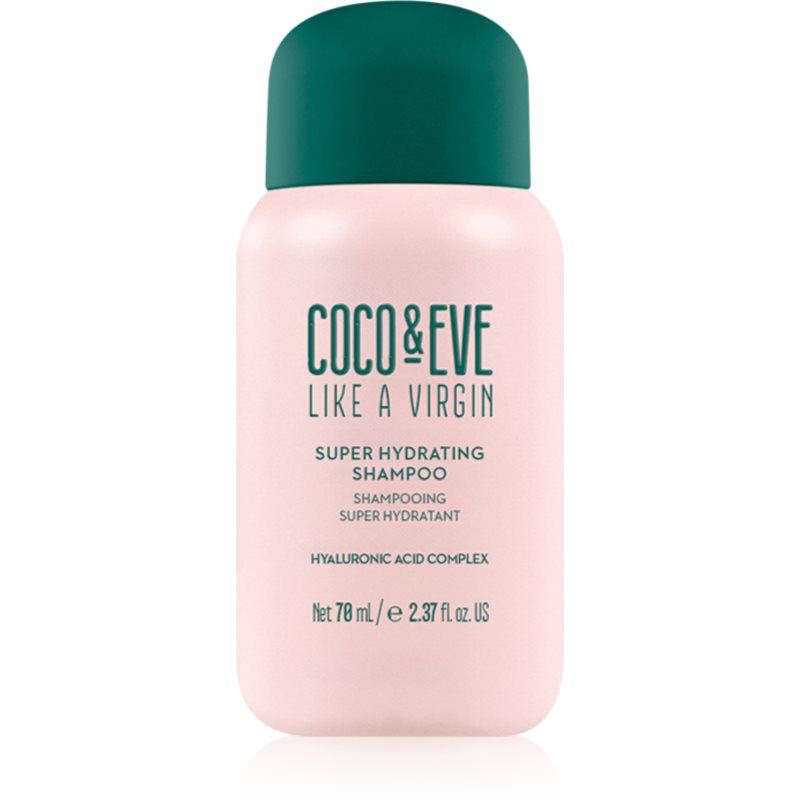 Coco & Eve Like A Virgin Super Hydrating Shampoo Shampoo Idratante Per Capelli Brillanti E Morbidi 70 Ml