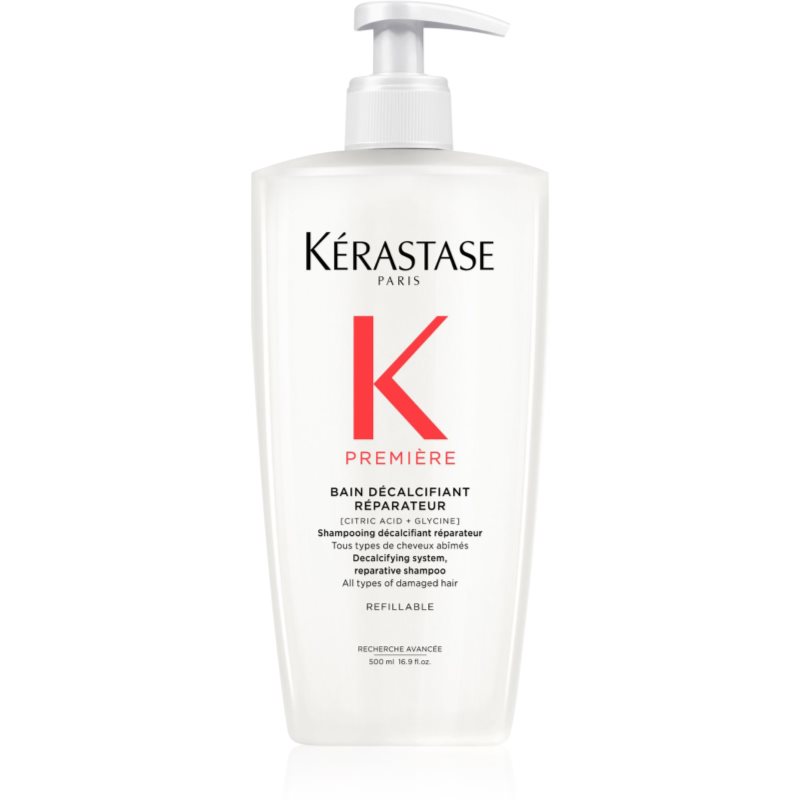 Kérastase Première Bain Décalcifiant Réparateur Shampoo Per Capelli Per Capelli Rovinati 500 Ml
