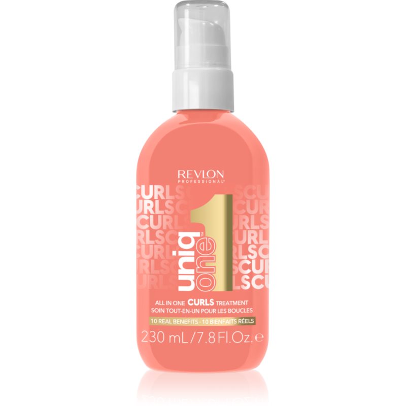 Revlon Professional Uniq One All In One Curls Treatment Trattamento Per Capelli 10 In 1 Per I Capelli Ricci 230 Ml