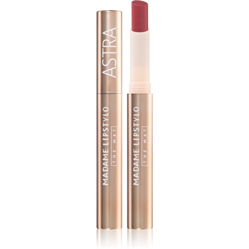 Astra Make-Up Madame Lipstylo The Mat Rossetto In Crema Effetto Opaco Colore 03 Folie Café 2 G