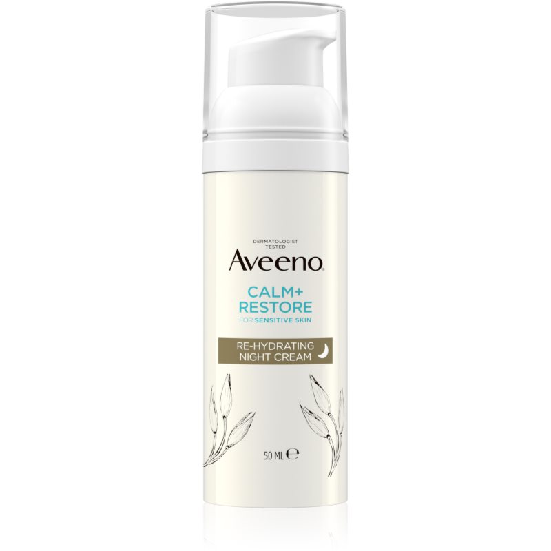Aveeno Calm + Restore Crema Idratante Notte 50 Ml