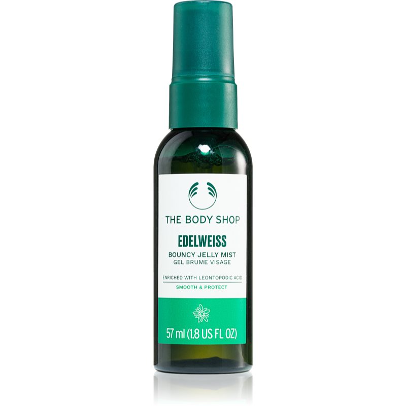 The Body Shop Edelweiss Bouncy Jelly Mist Spray Viso Per Un'Idratazione Intensa Della Pelle 57 Ml