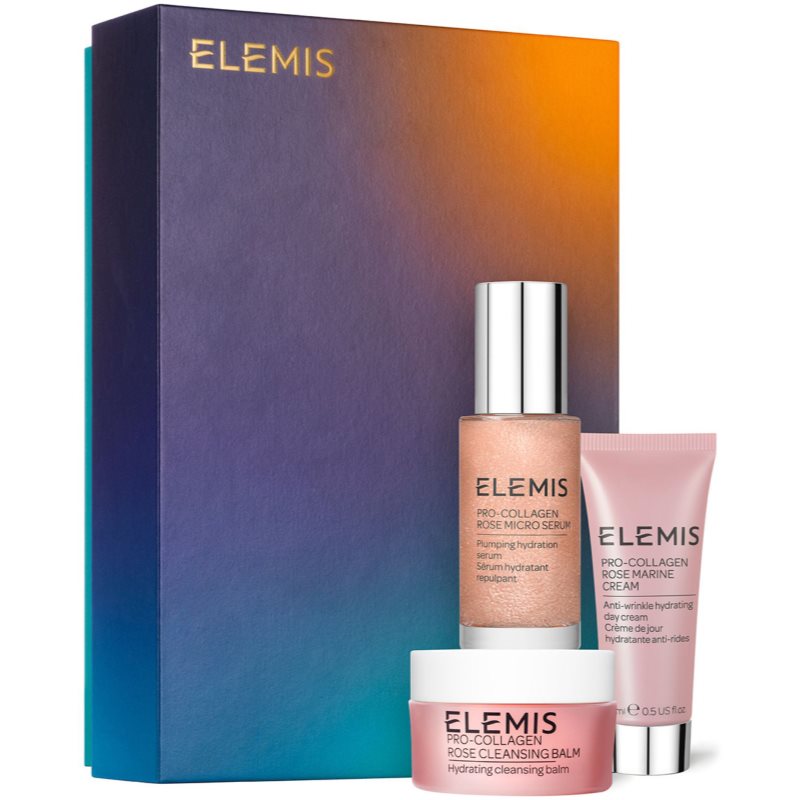 Elemis Pro-Collagen Skin Soothing Rose Trio Confezione Regalo Per Idratare E Tendere La Pelle