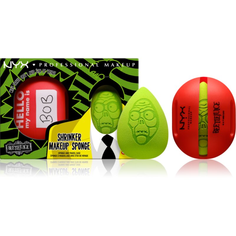 Nyx Professional Makeup Beetlejuice Shrinker Makeup Sponge Spugnetta Per Fondotinta 1 Pz