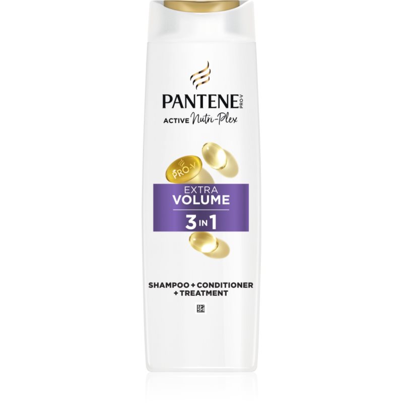 Pantene Pro-V Active Nutri Plex Extra Volume Shampoo Volumizzante 3 In 1 325 Ml