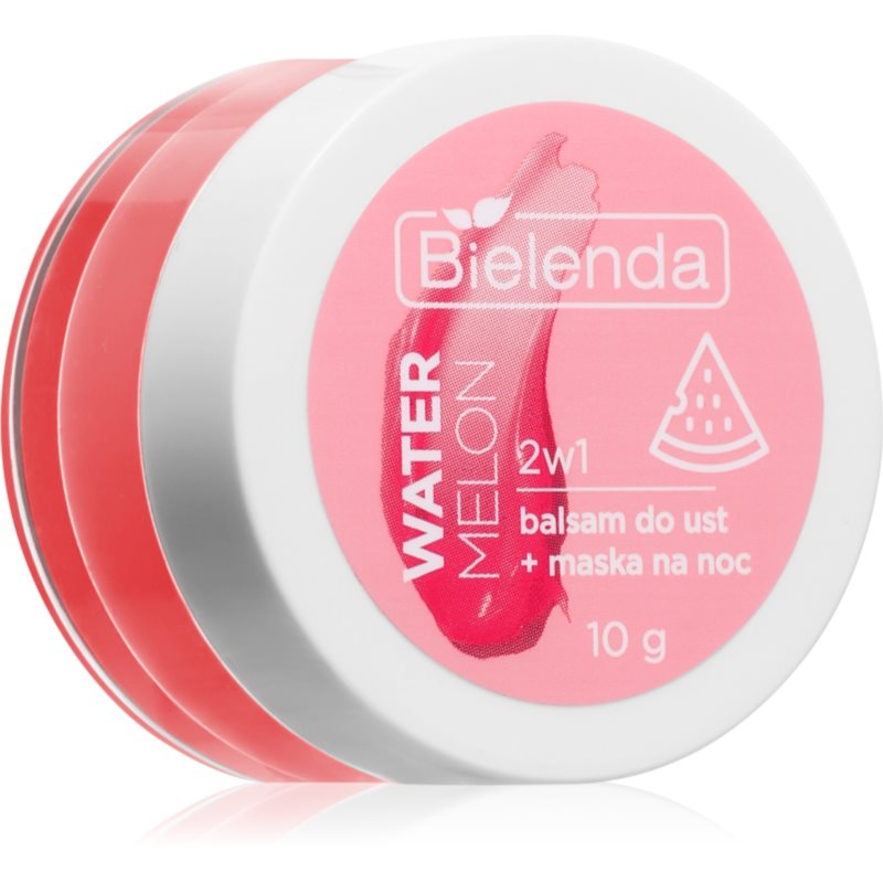 Bielenda Lip Care Lip Balm + Night Mask Balsamo Labbra Con Profumazione Watermelon 10 G