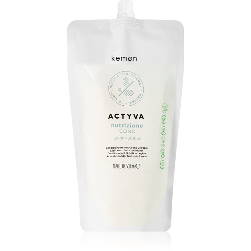 Kemon Actyva Nutrizione Balsamo Per Capelli Secchi E Danneggiati 500 Ml