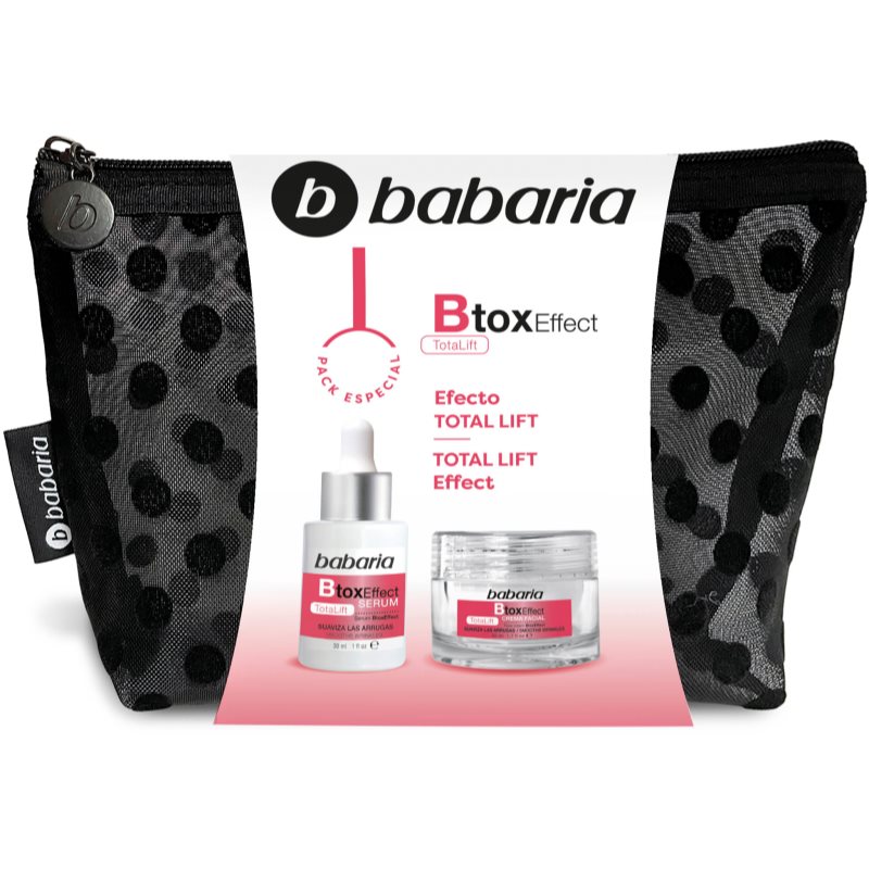 Babaria Botox Effect Travel Pack Confezione Regalo