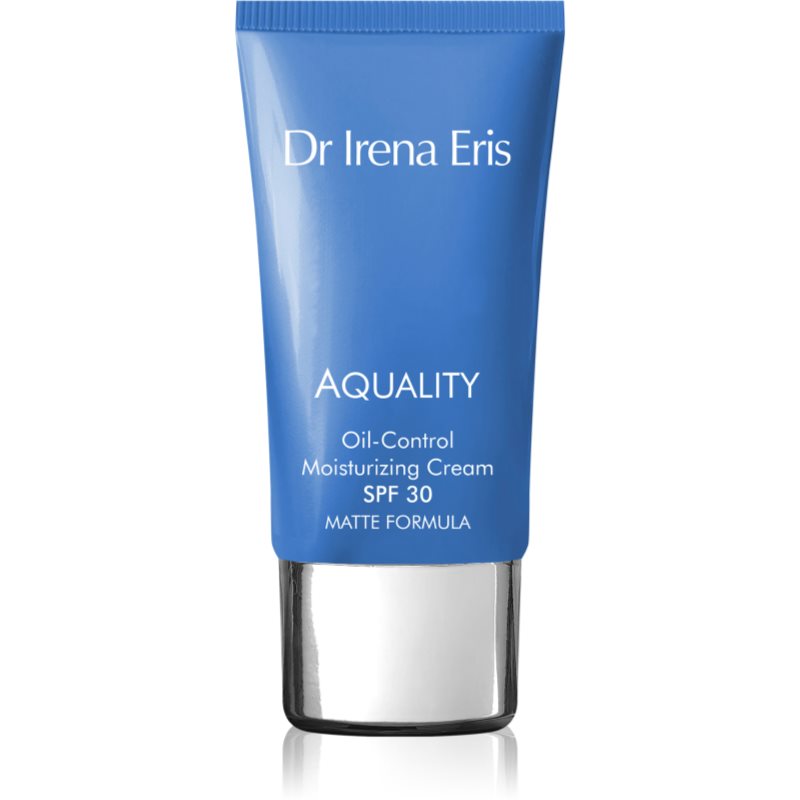 Dr Irena Eris Aquality Oil-Control Moisturizing Cream Crema Di Idratazione Profonda Antirughe Spf 30 50 Ml