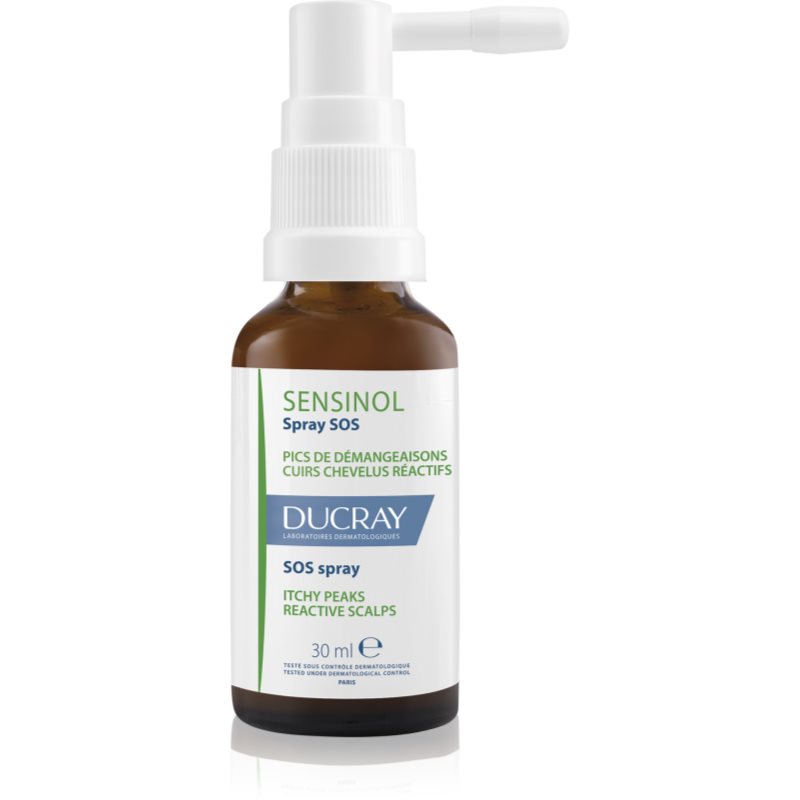 Ducray Sensinol Sos Spray Spray Lenitivo Contro Irritazioni E Prurito Del Cuoio Capelluto 30 Ml