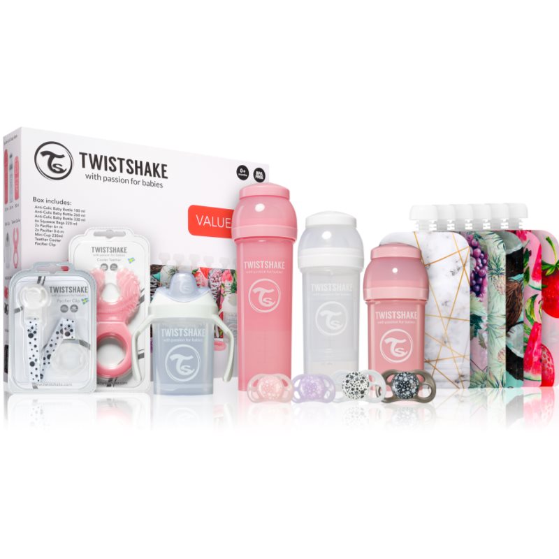 Twistshake Bottle Set Set Per Bambini For Girls