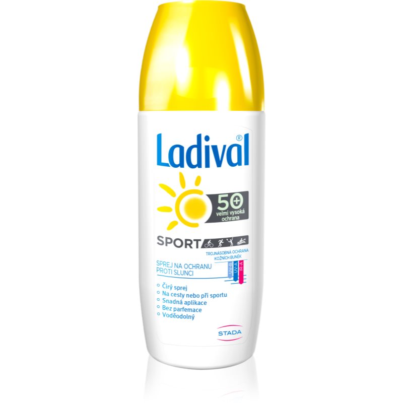 Ladival Sport Spray Protettivo Trasparente Per Sportivi Spf 50+ 150 Ml