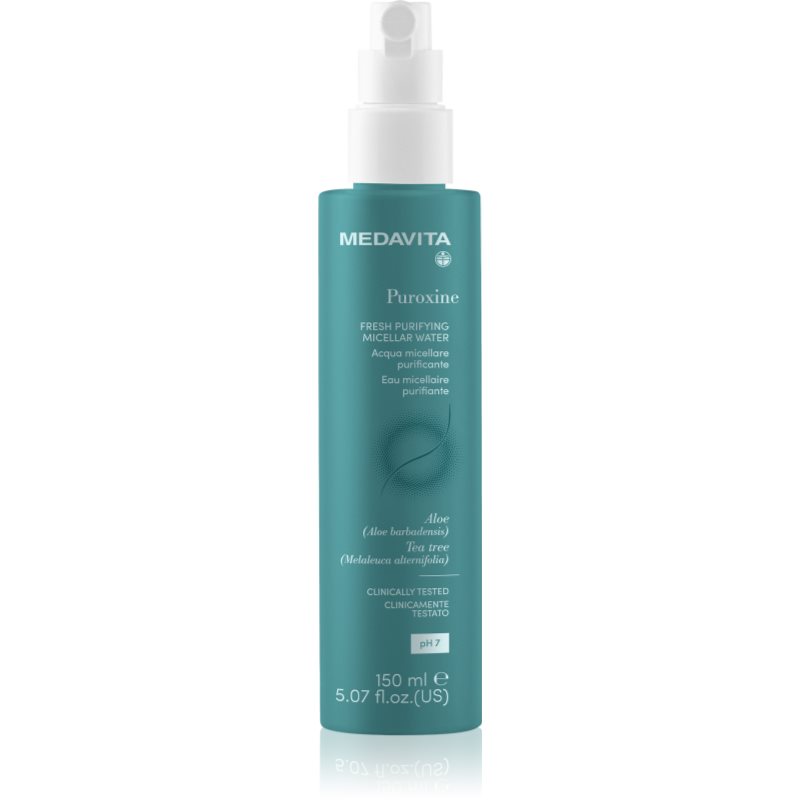 Medavita Puroxine Fresh Acqua Micellare Per Capelli E Cuoio Capelluto 150 Ml