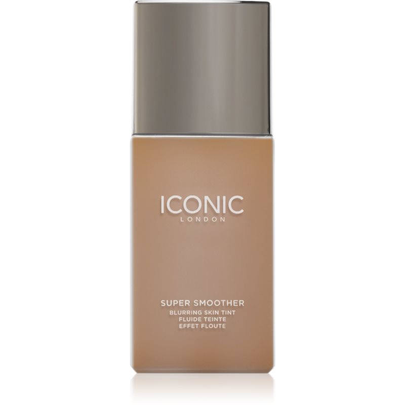 Iconic London Super Smoother Blurring Skin Tint Fondotinta Idratante Leggero Colore Warm Tan 30 Ml