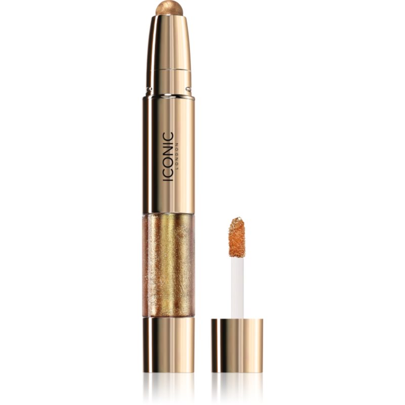 Iconic London Glaze Crayon Ombretti Con Glitter Colore Goldmine 5.14 G
