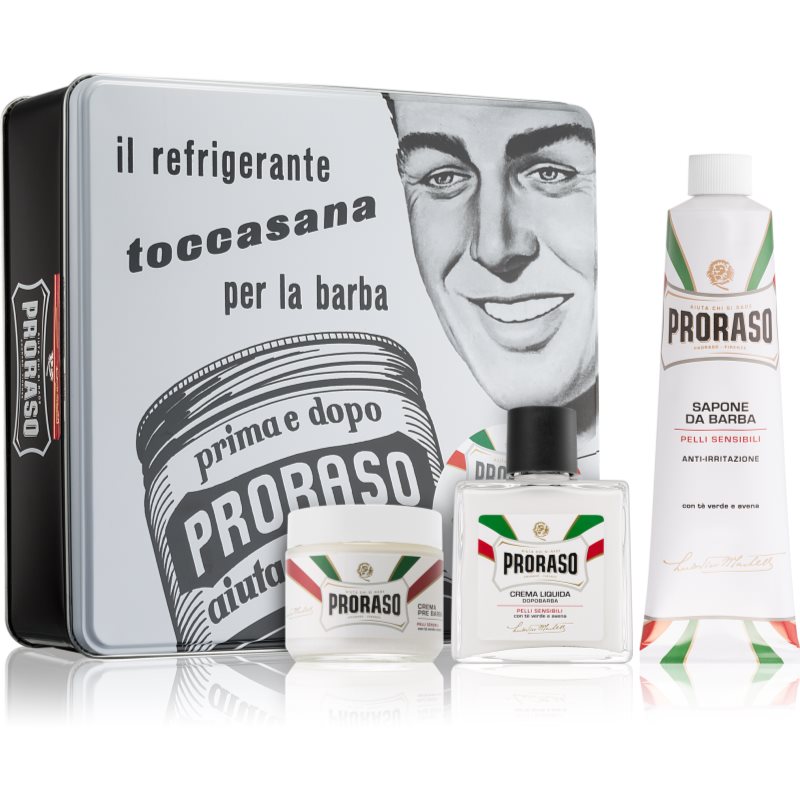 Proraso Set Whole Routie Kit Per Rasatura Per Uomo White
