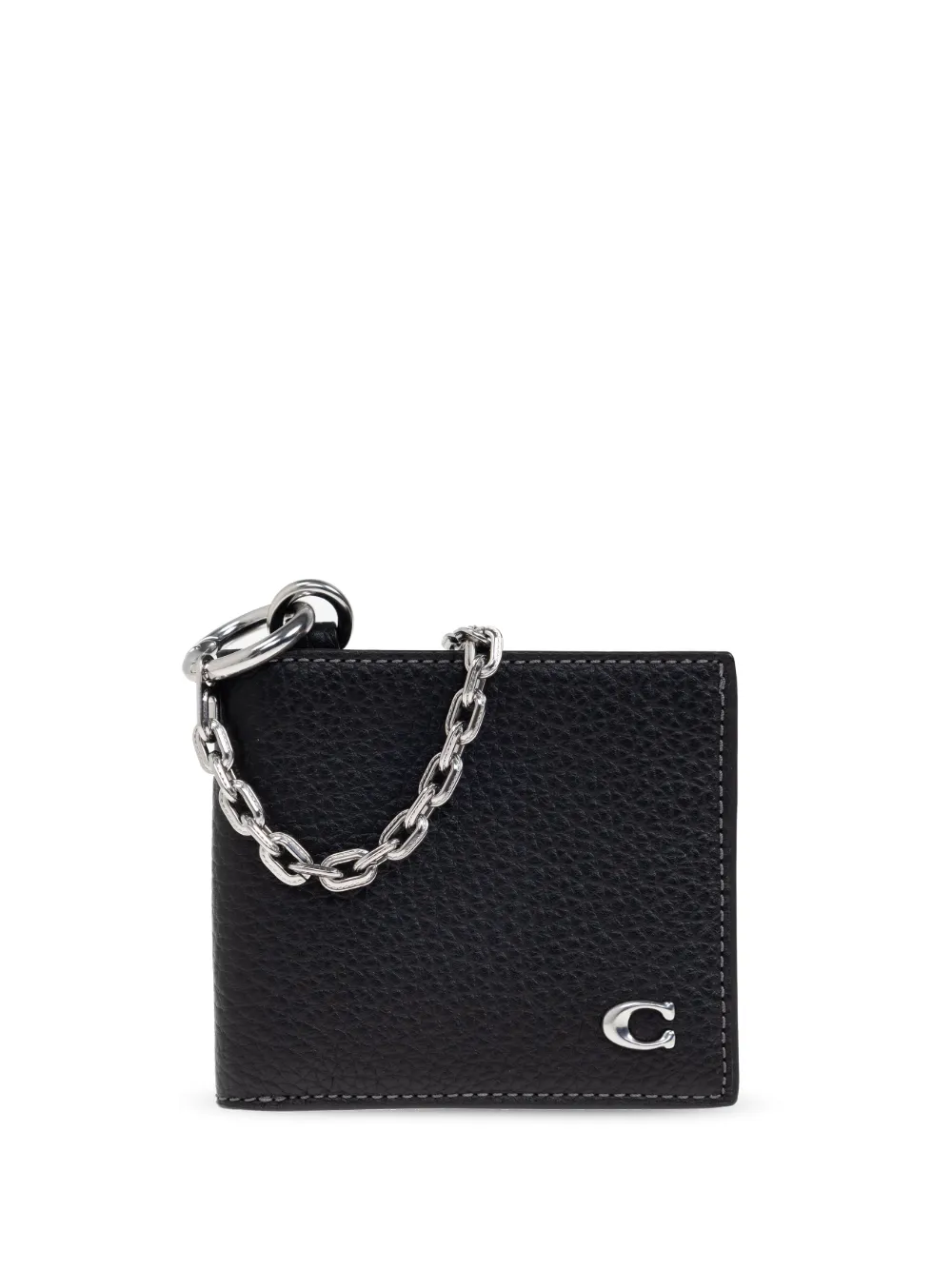 Coach chain-detail bi-fold wallet - Nero