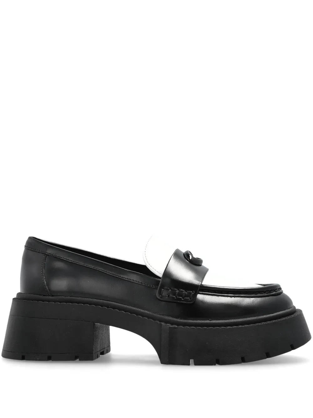 Coach Leah platform loafers - Nero