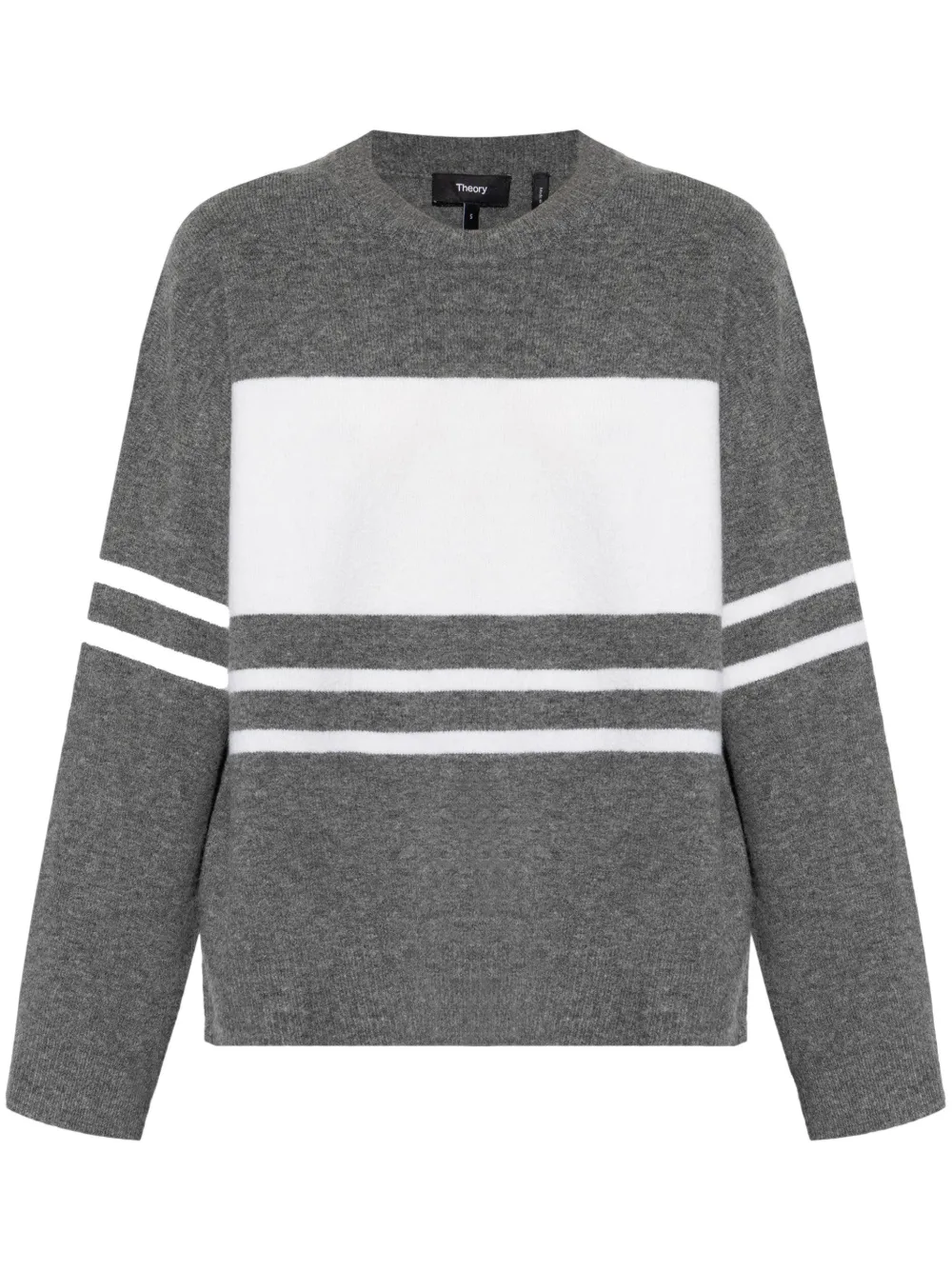Theory striped sweater - Grigio