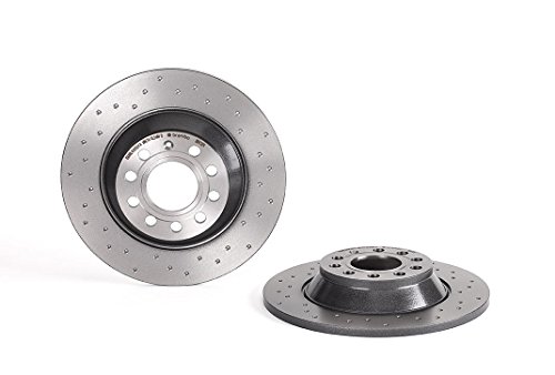 Brembo Xtra 08.8843.2X - Disco Freno Forato Posteriore, Set Di 2