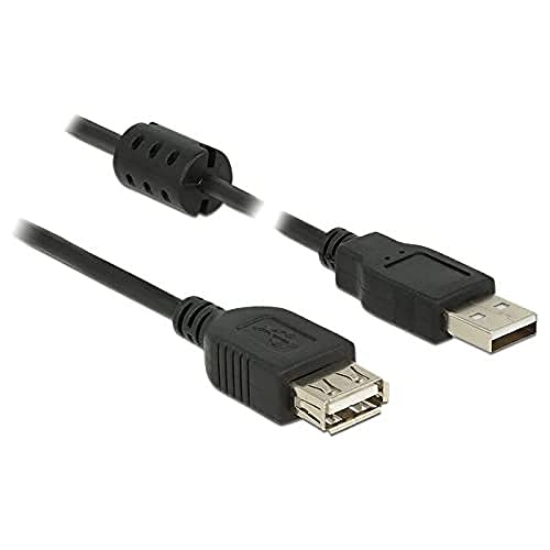 Delock Alargador Usb 2.0 Tipo-A Macho Usb 2.0 Tipo-A Hembra De 1,5 M Negro