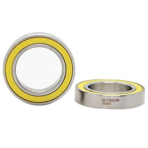 Rodamiento Isb Hibrido Sc6802-2Rs Isb Inox C/Bola