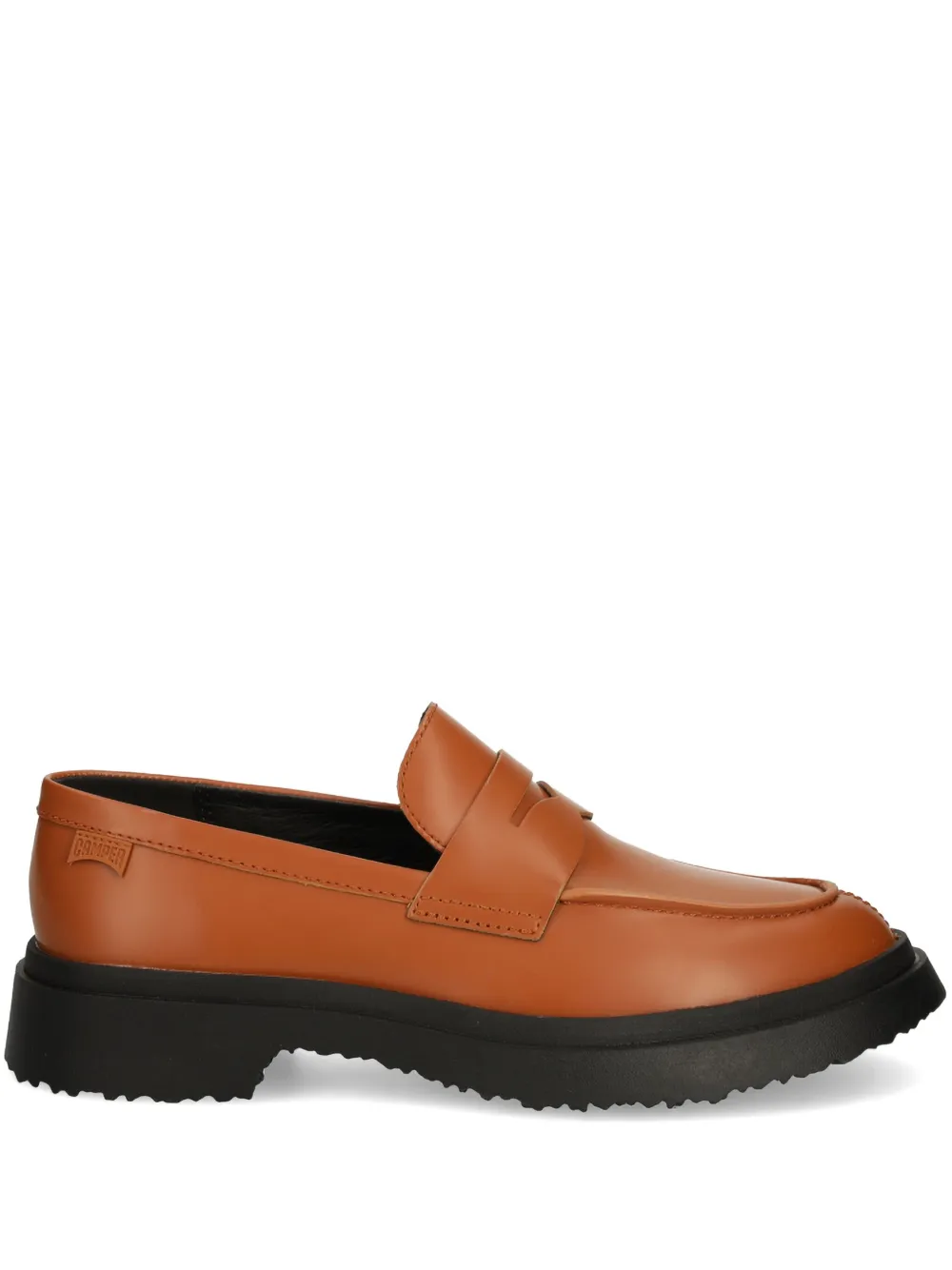 Camper leather loafers - Marrone