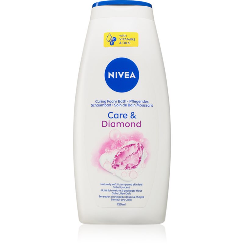 Nivea Care & Diamond Gel Bagno E Doccia 750 Ml