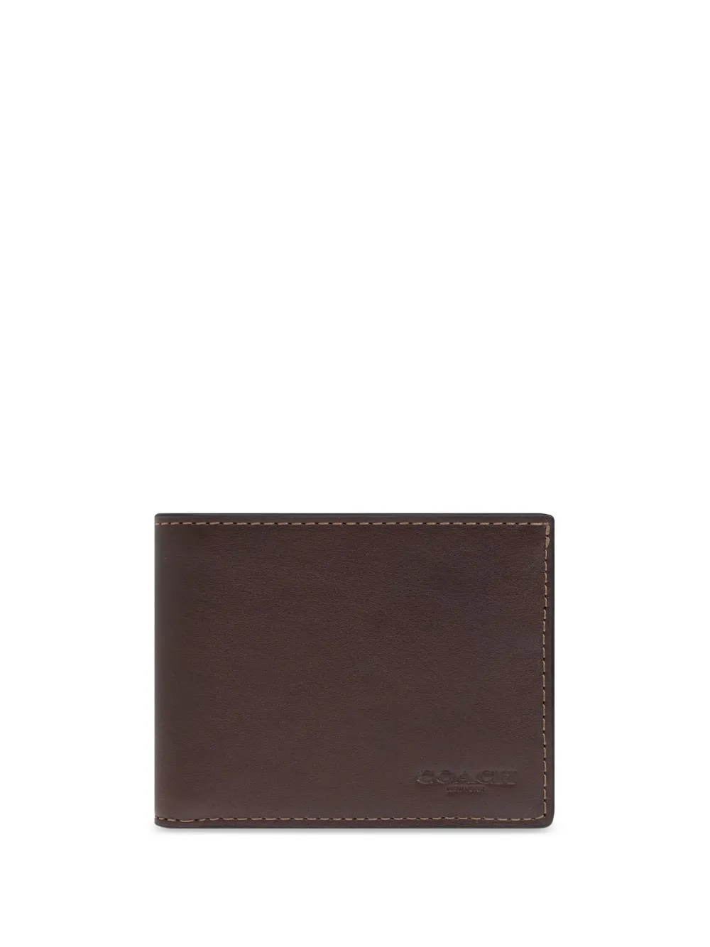 Coach leather wallet - Marrone