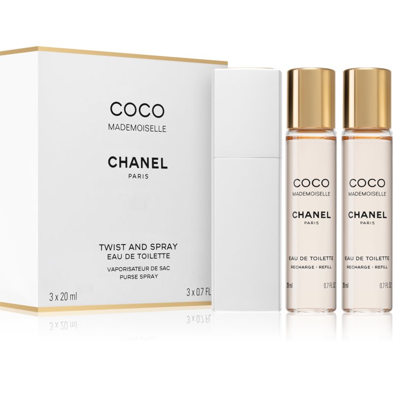 Chanel Coco Mademoiselle Eau De Toilette Da Donna 3X20 Ml