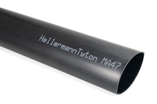 Hellermann Isolata – Tubo Termoretraibile Striscia 1 M Ma47 63/19 Bk-1Mt