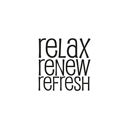 Rayher Timbro Relax - Renew - Refresh, 4X4Cm, 29050000