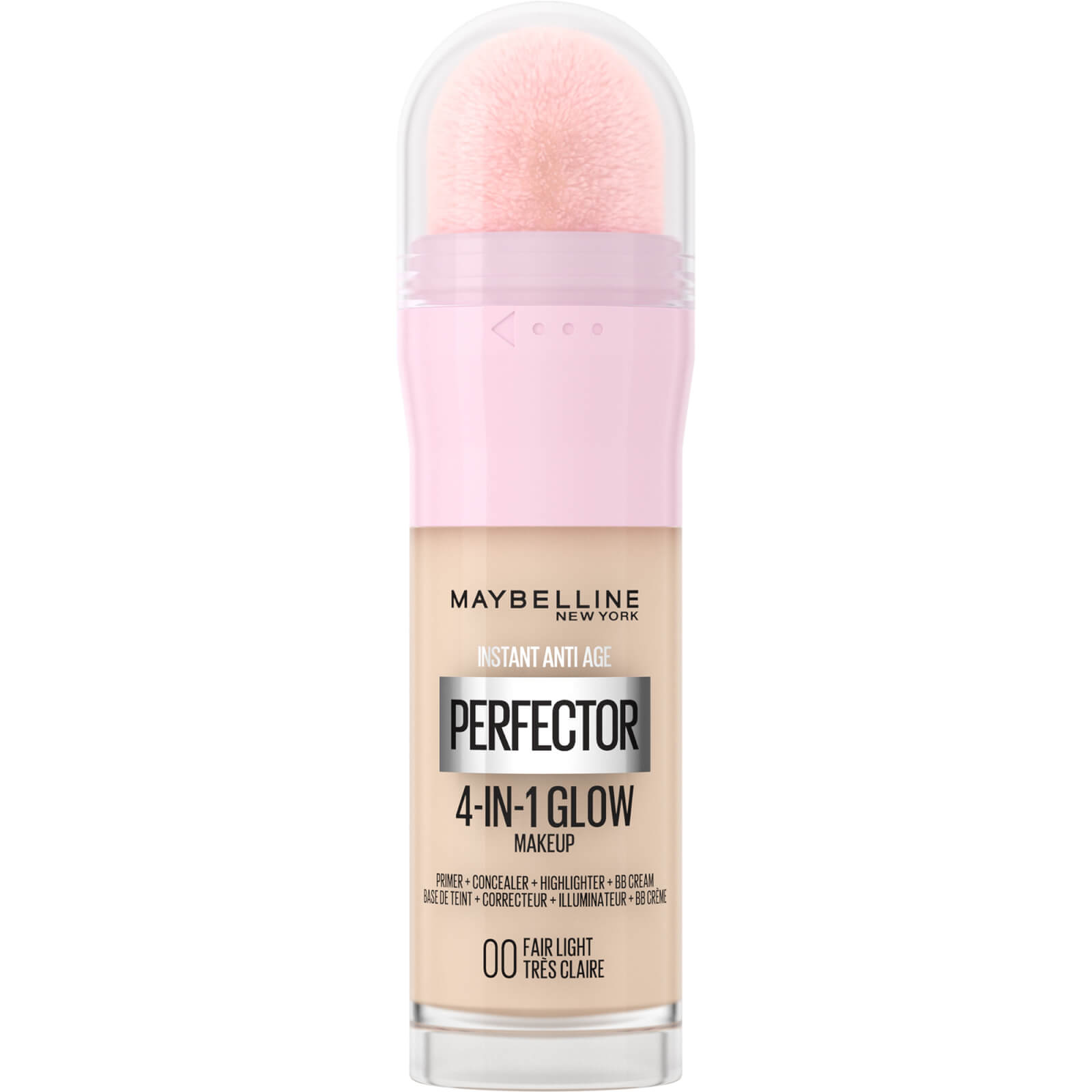Maybelline Instant Anti Age Perfector 4-in-1 Glow Primer, Concealer, Highlighter, BB Cream 20ml (Various Shades) - Fair Light