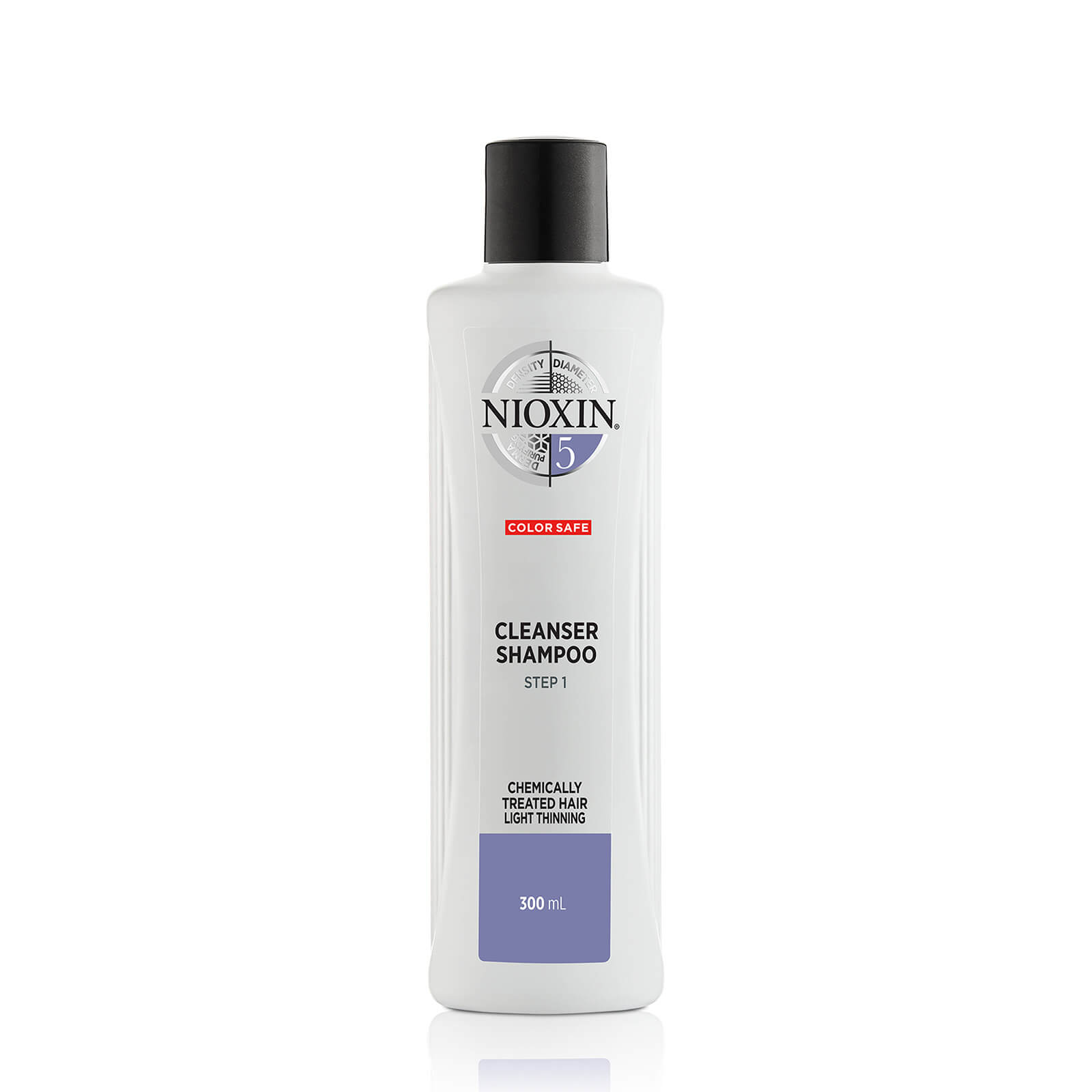 Shampoo Detergente 3-Part System 5 for Chemically Treated Hair with Light Thinning NIOXIN 300 ml
