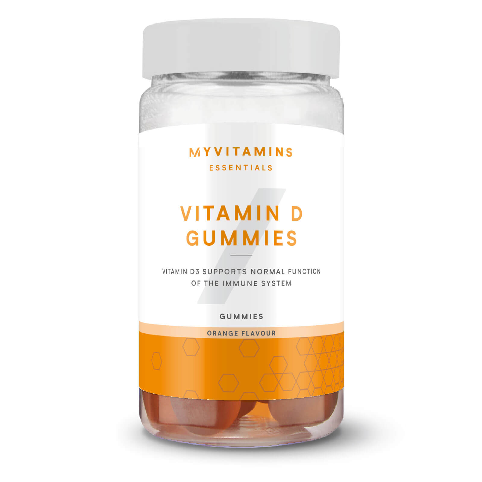 Myvitamins Vitamin D Gummies - 60porzioni - Arancia