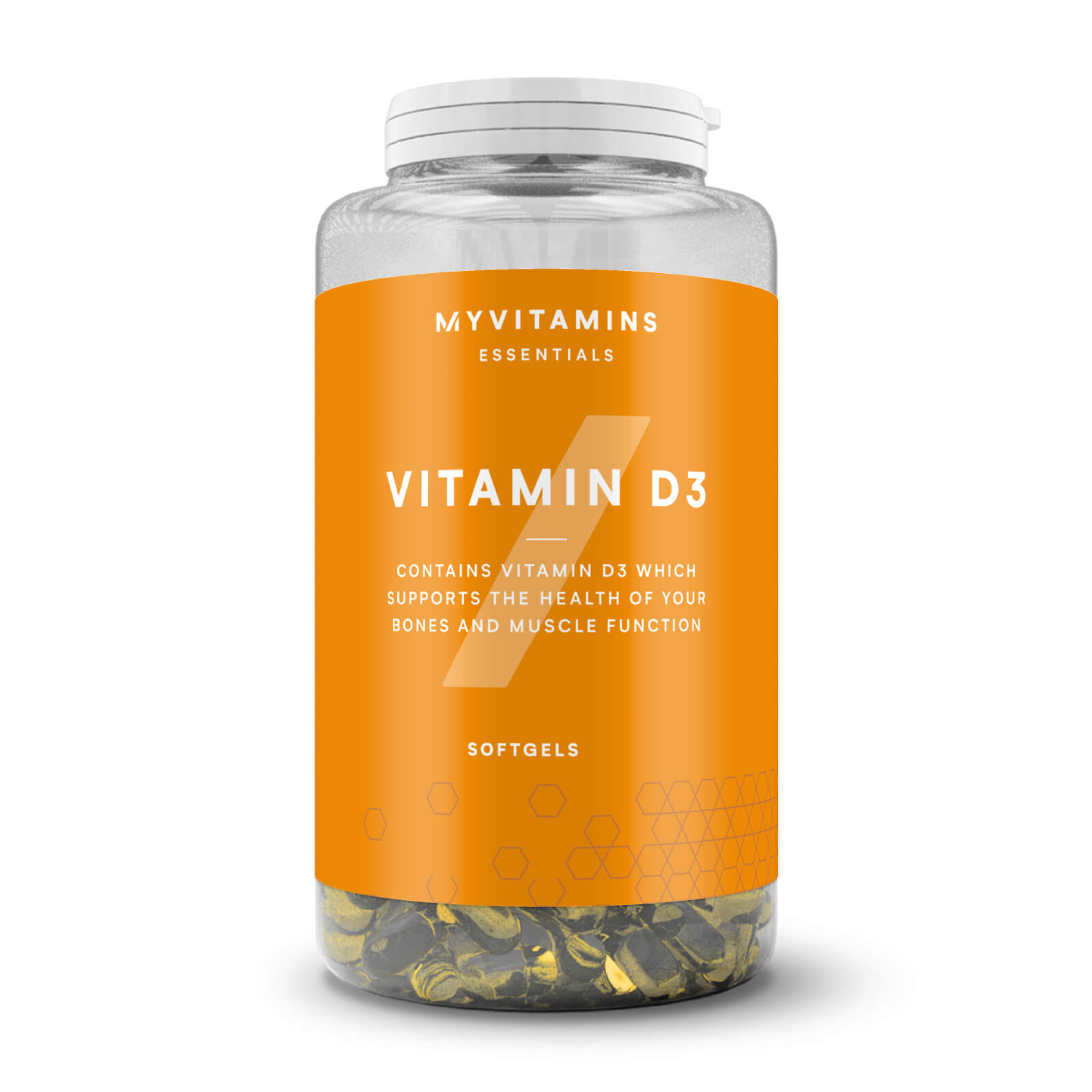 Myvitamins Vitamin D3 - 360Softgel - Non vegano